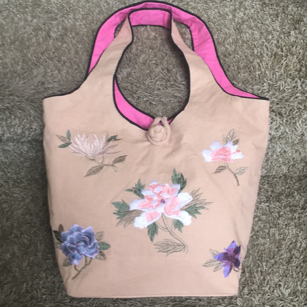 Vintage floral purse